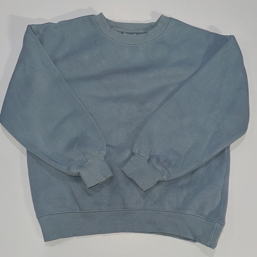 Zara Kids Dusty Blue Sweatshirt